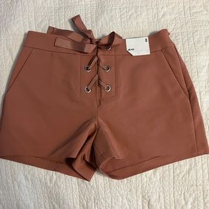 Blush pink express shorts